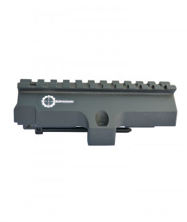 Kryt závěru duralový s integrovaným railem - bez pružin Kryt závěru duralový s integrovaným railem - bez pružin